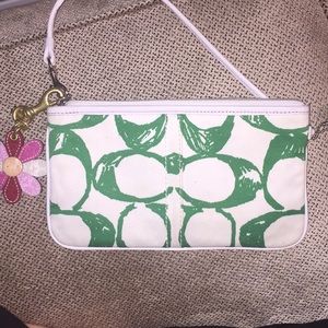 Coach wristlet
